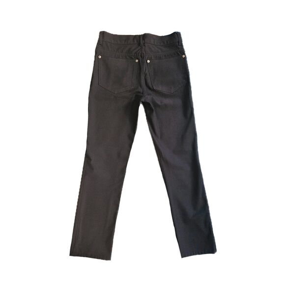 Gucci (Authentic) Silky Black Mid-Rise Slim Leg Stretch Ankle Pants, EU 38/US 6 - Picture 4 of 11